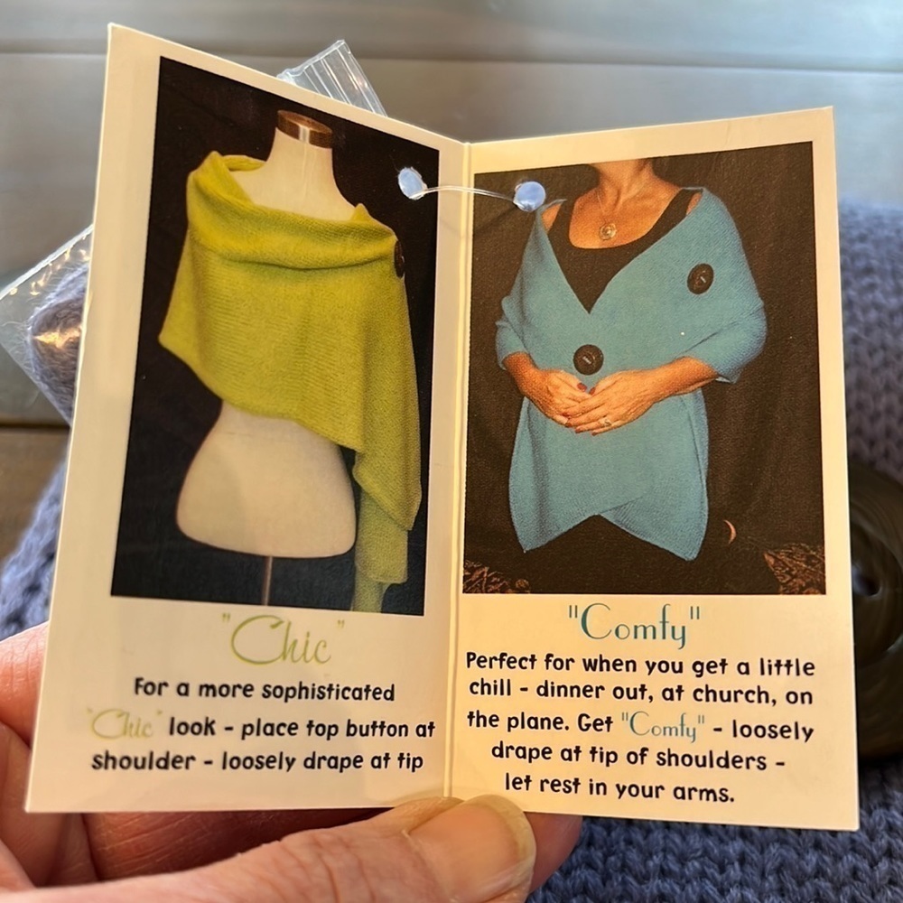𝅺nwt Riverton blue wrap